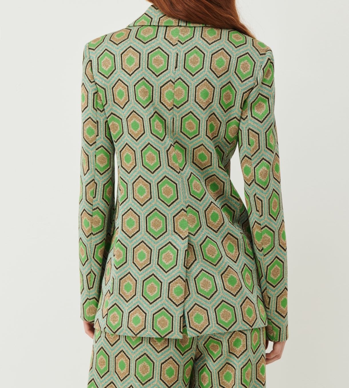 JACQUARD JERSEY BLAZER